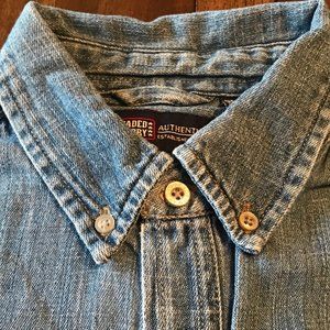 Men's Denim Shirt - Large